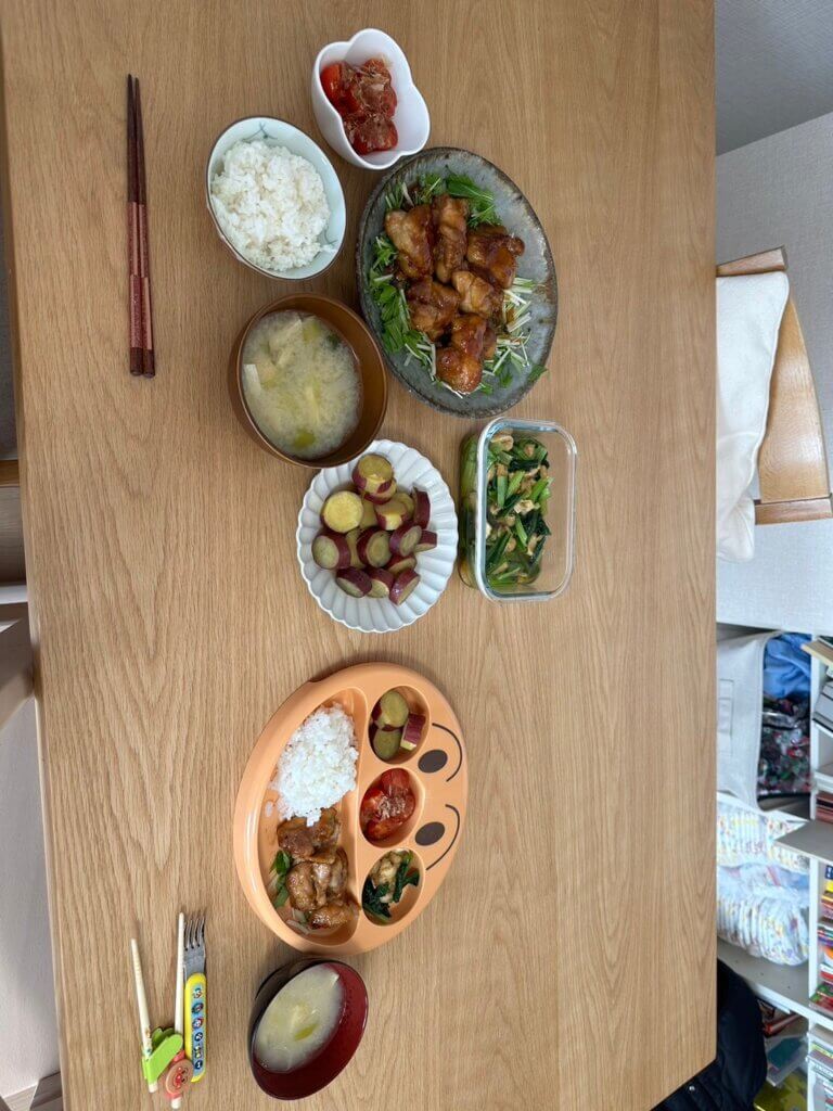 流山市育児支援等サービス事業 調理 上の子のお世話