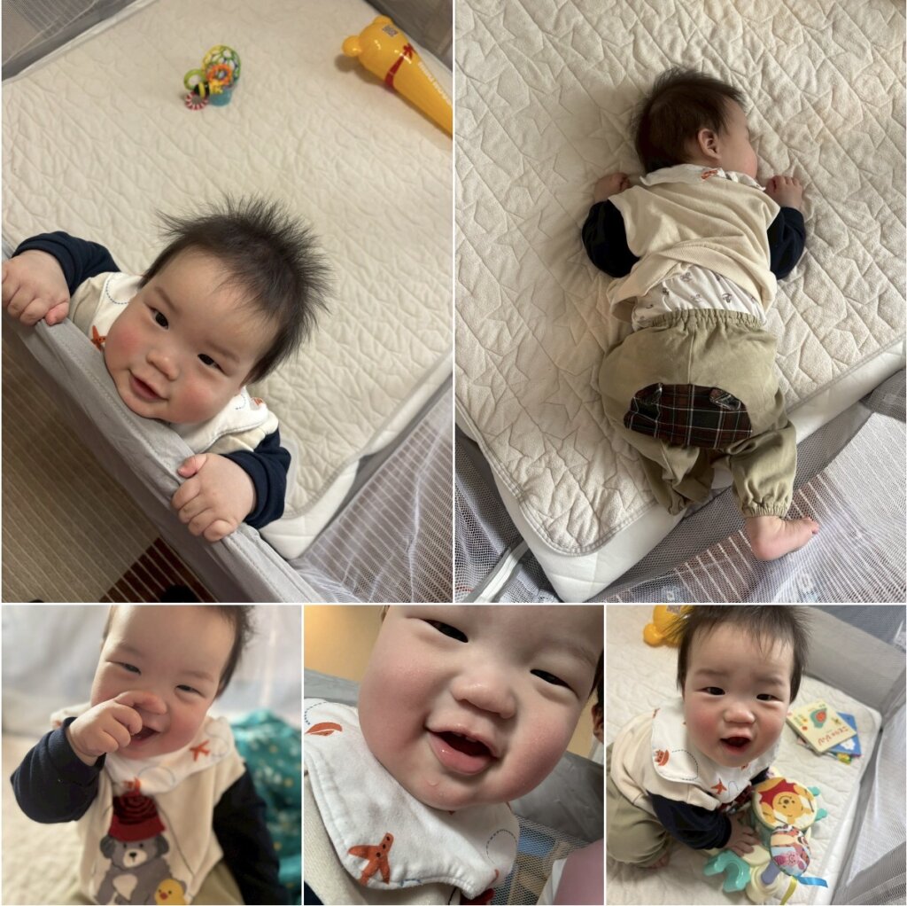 大阪の産後ケアの1歳のベビーシッター